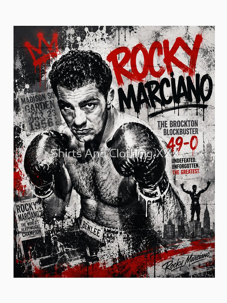Rocky Marciano Street Art Shirt