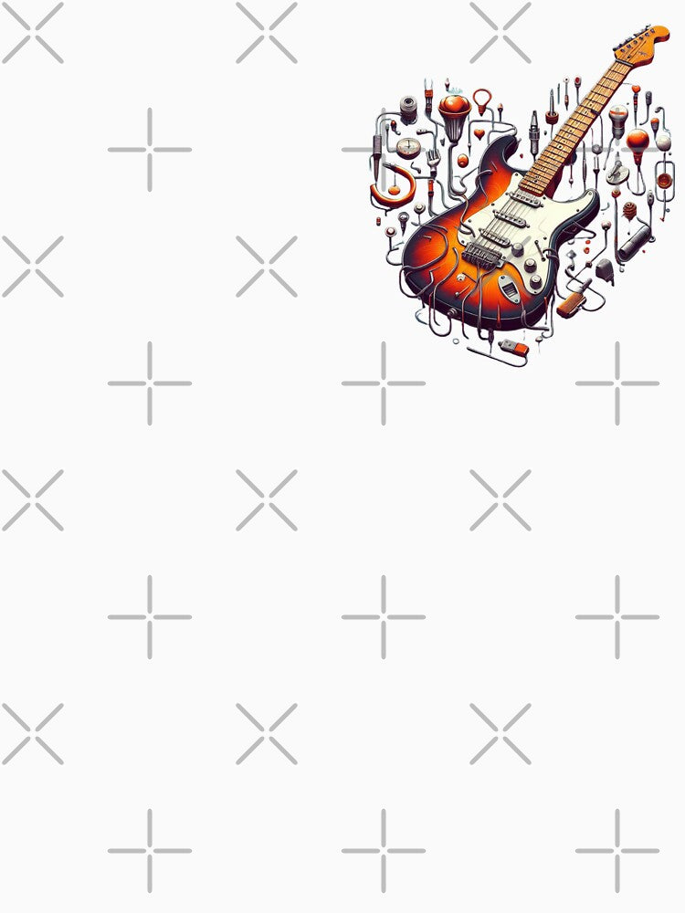 Heartlectric Guitar Shirt