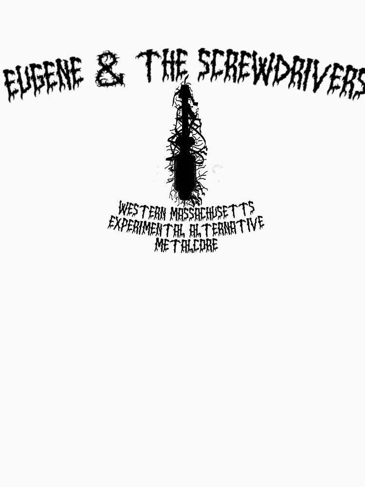Eugene & The Screwdrivers Metal Logo Shirt