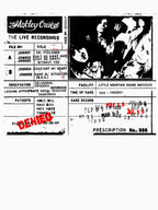 Mötley Crüe Denied Card Vintage Design Shirt