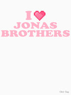 I Love Jonas Brothers Shirt