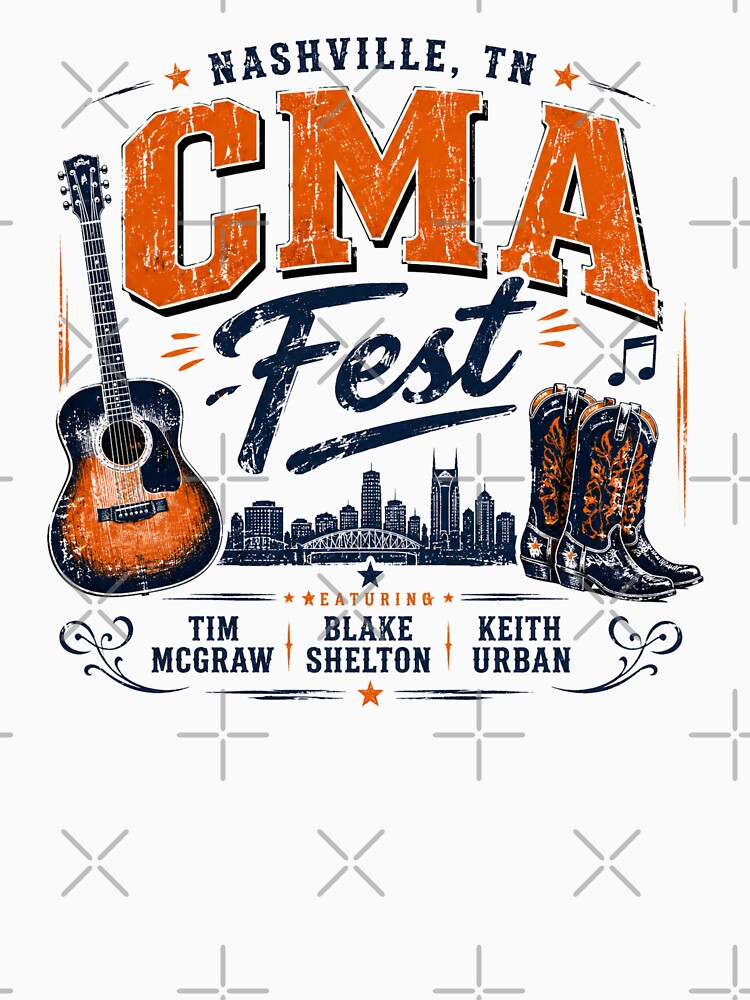 CMA Fest Nashville Tennessee Country Music Shirt