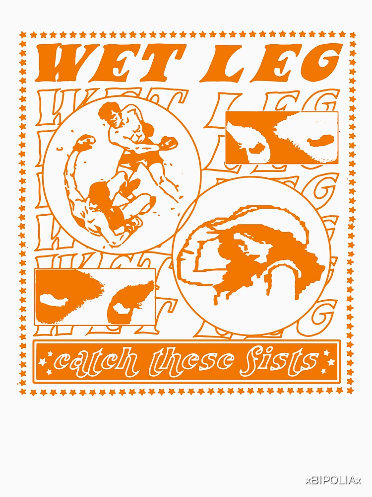 Wet Leg Catch These Fists Fan Art Shirt