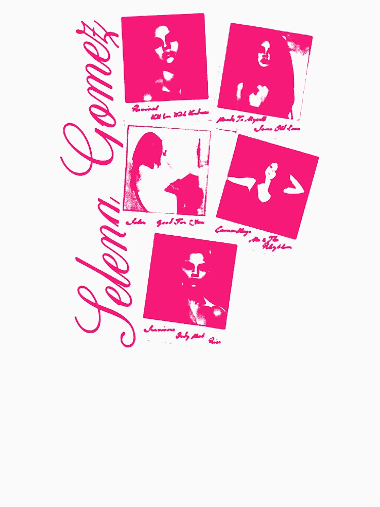 Pink Line Art Style Electropop Singer Shirt