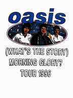 Oasis Morning Glory Tour 1996 Vintage Graphic Shirt