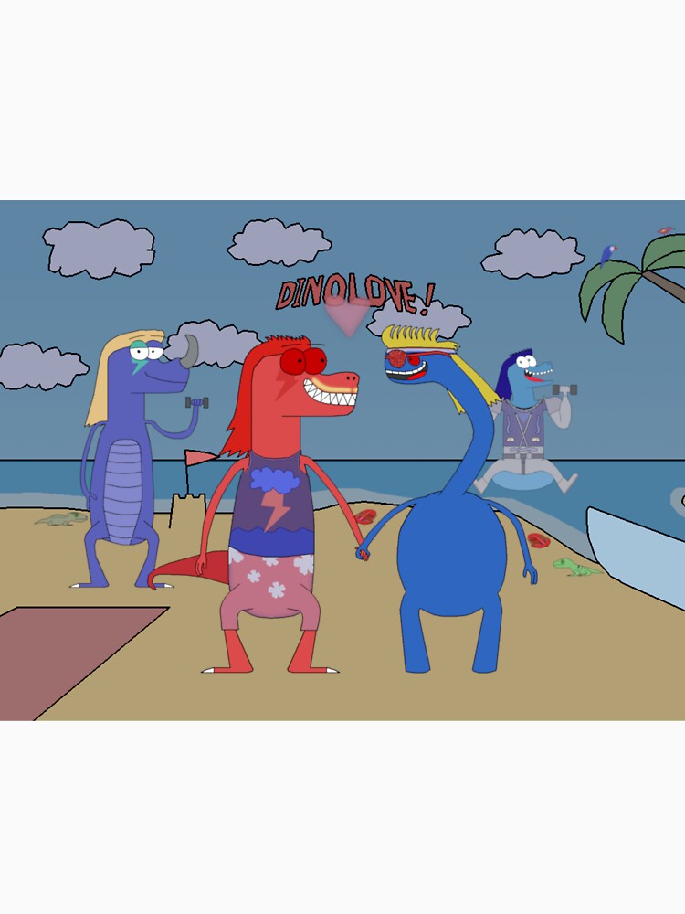 Dinosaur Love At The Beach Shirt