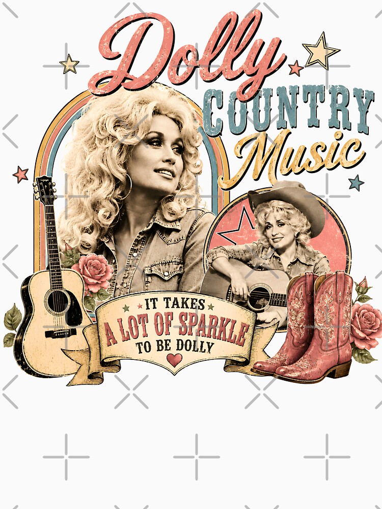 Dolly Parton Country Music Vintage Western Retro Shirt