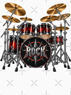 Rock Music Drum Kit Shirt