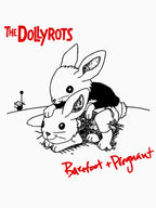 Rabbit Cartoon Style Power Pop Music Group Shirt