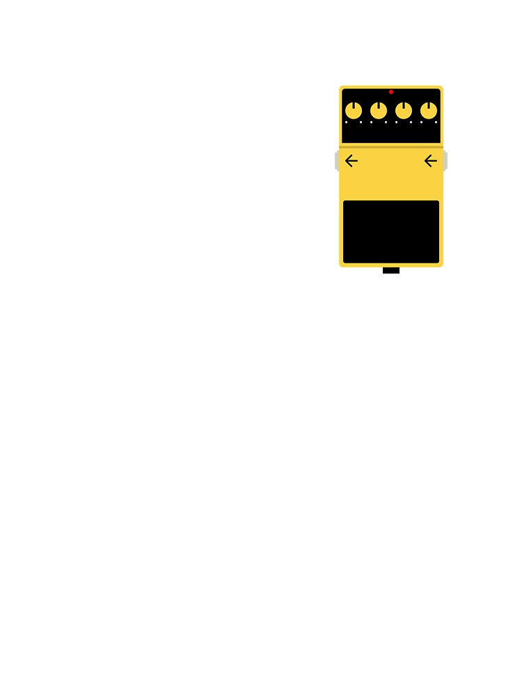 Overdrive Distortion Pedal Shirt