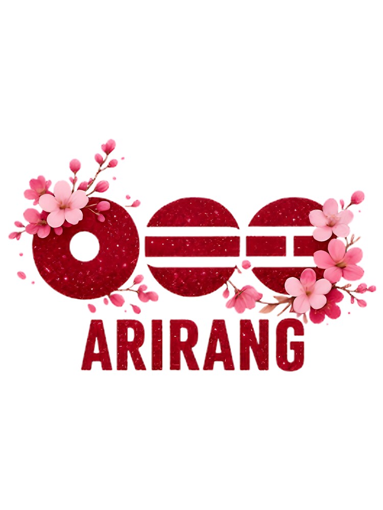 Arirang Inspired Korean Traditional Music Design Shirt