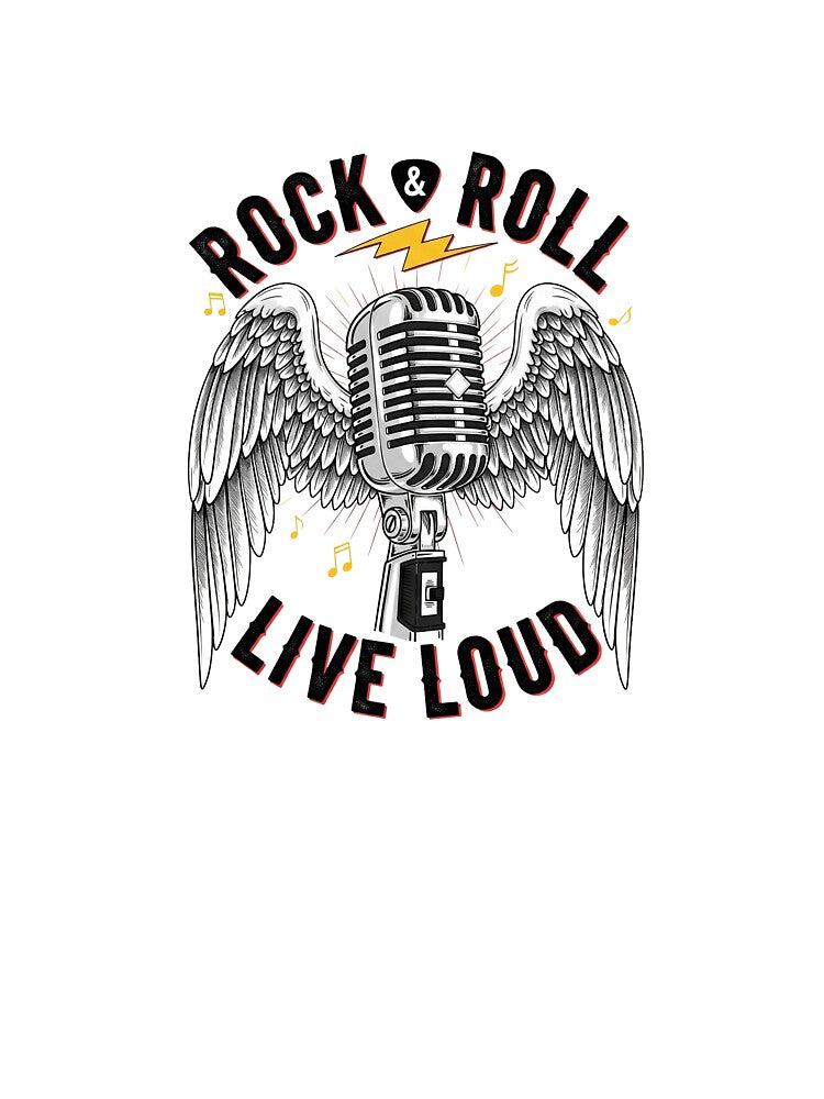 Rock & Roll Live Loud Shirt