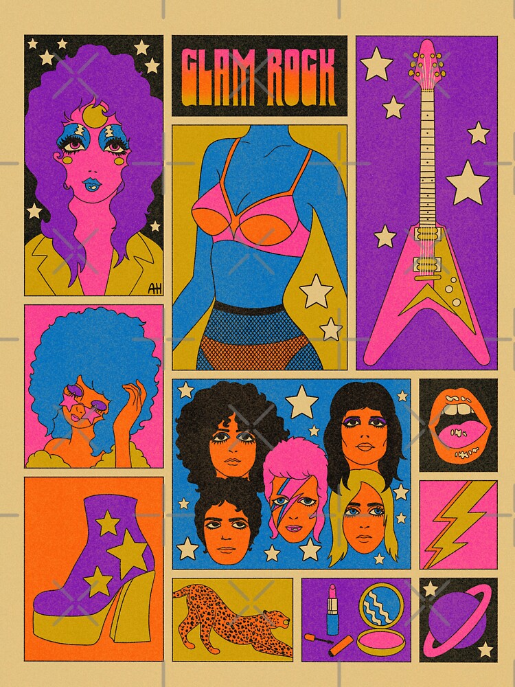 Glam Rock Mood Shirt