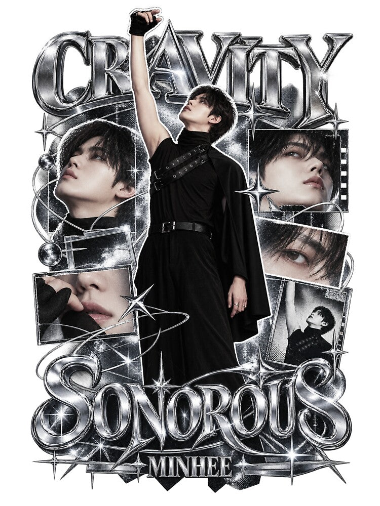 CRAVITY Minhee SONOROUS Chrome Kpop Design Shirt