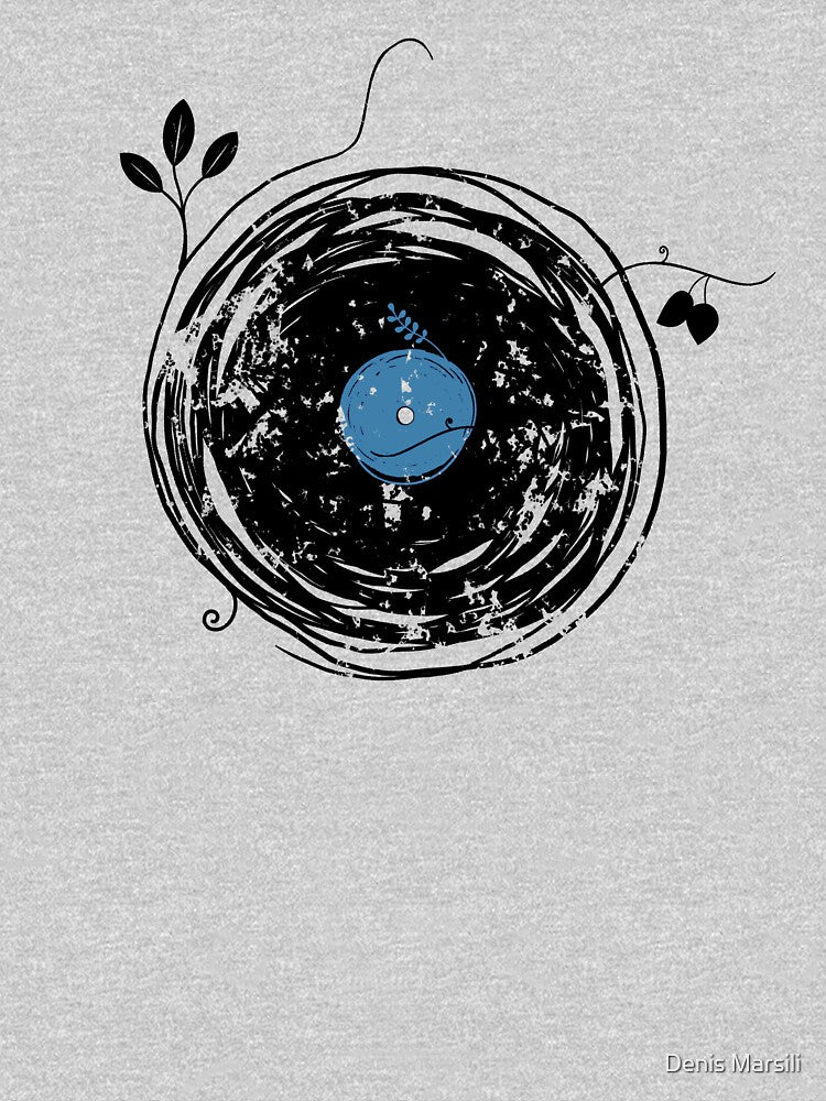 Enchanting Vinyl Record Grunge Vintage Shirt