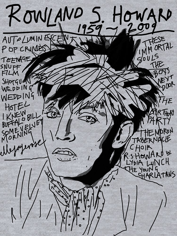 Rowland S Howard Tribute Shirt
