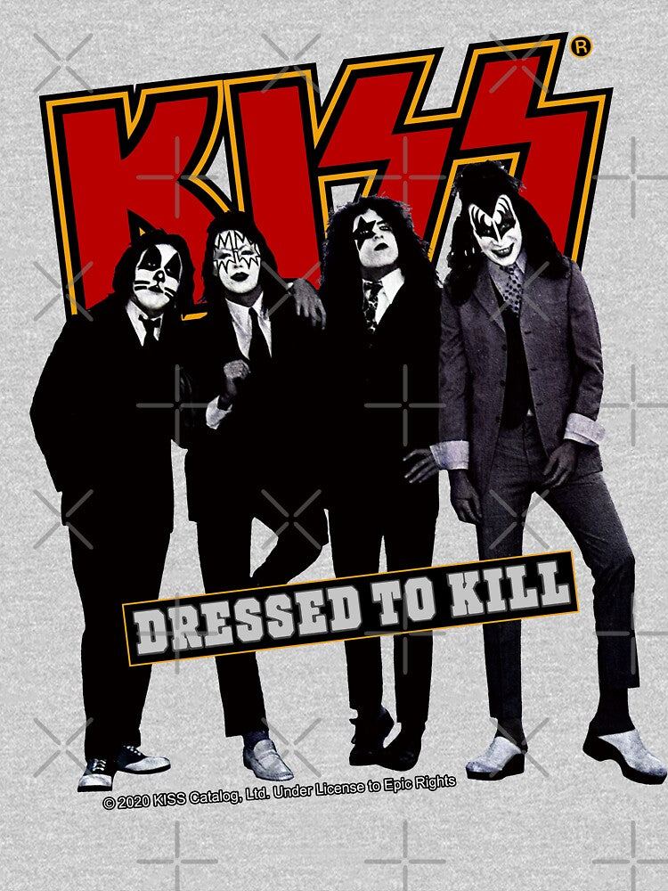 KISS The Band - Dressed To Kill In Red Shirt