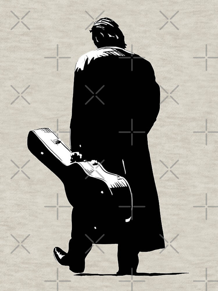 Johnny Cash Silhouette FanArt Shirt