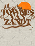 Townes Van Zandt Retro Sunrise Shirt