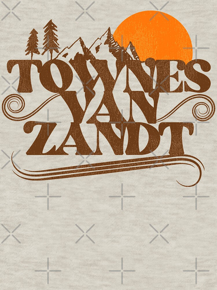 Townes Van Zandt Retro Sunrise Shirt