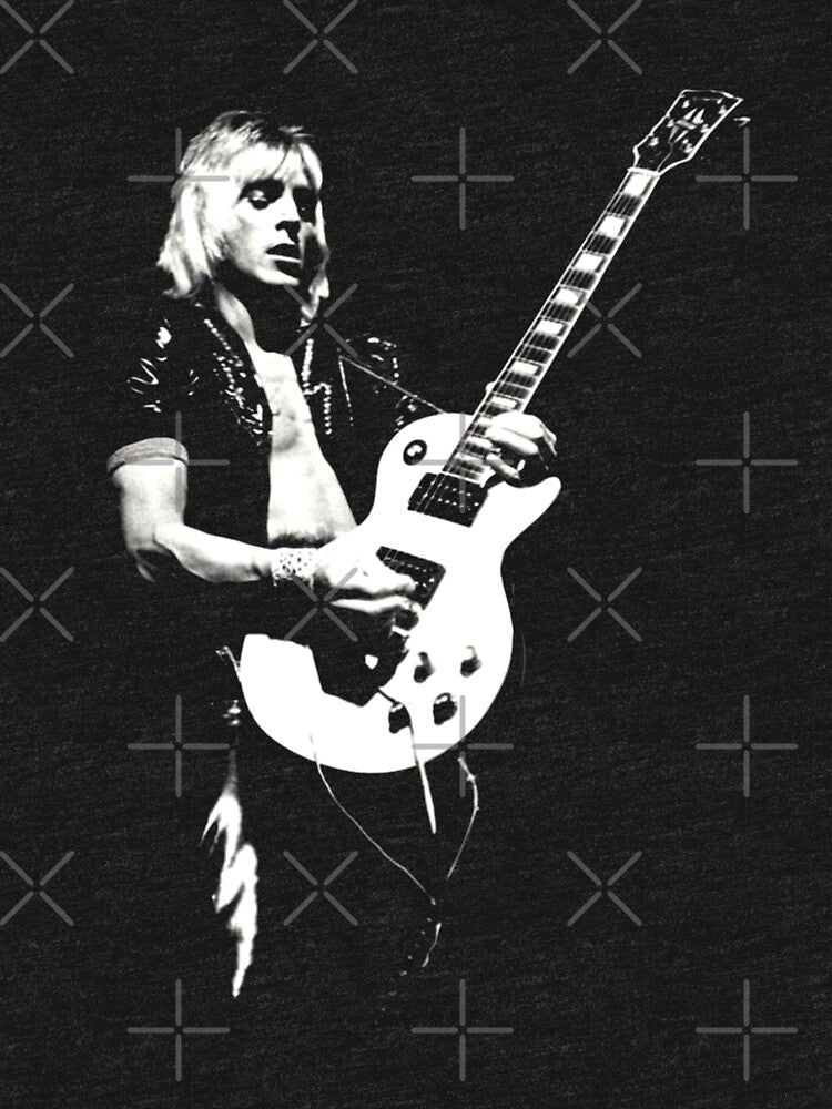 Vintage Rock Music English Guitarist Mick Roson Shirt