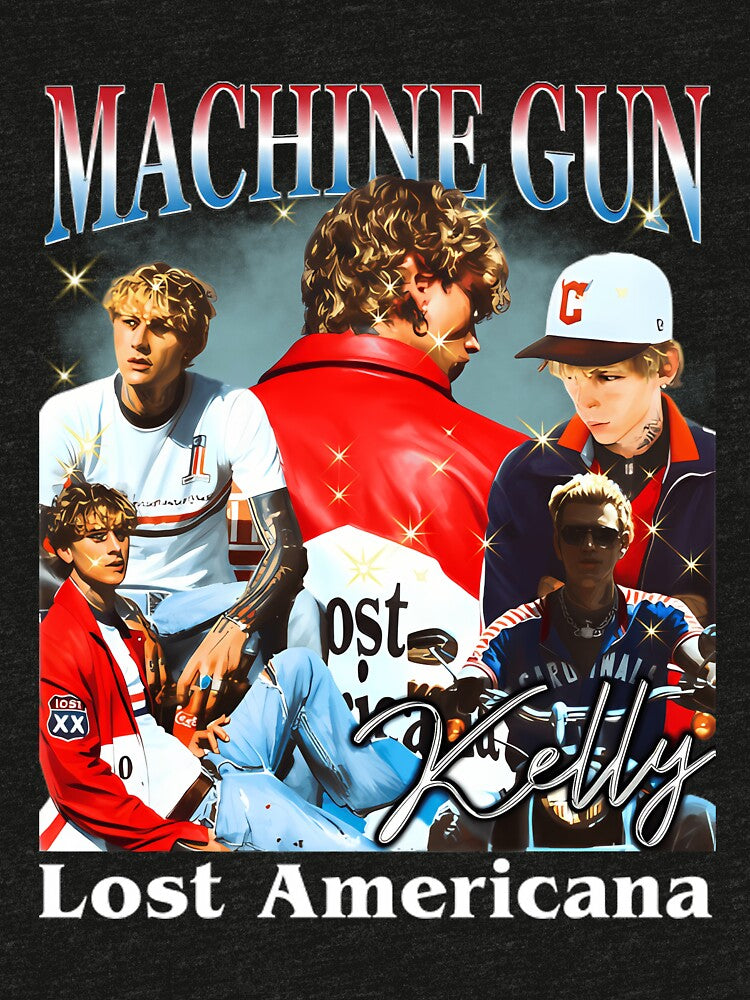 Machines Gun Kellys 90S Rapper Bootleg Shirt