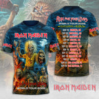 Iron Maiden World Tour 2026 3D Apparel – MAITM15024