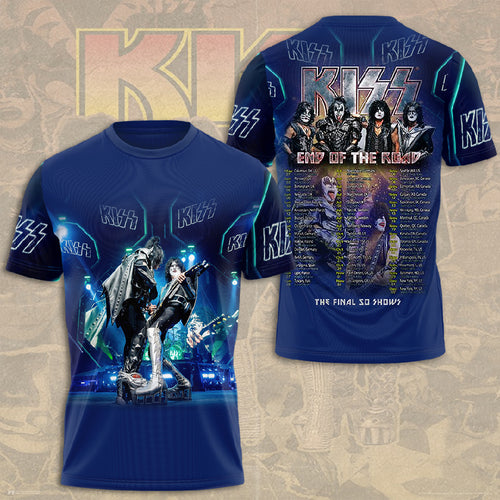 Kiss Band 3D Apparel – HUANNM 143