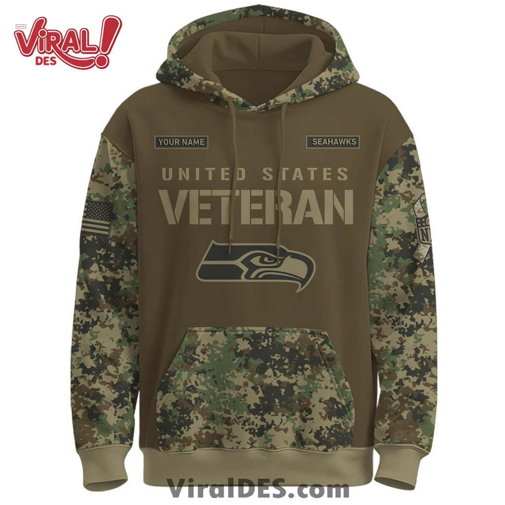 Seattle Seahawks Salute to Service Limited Editions Hoodie