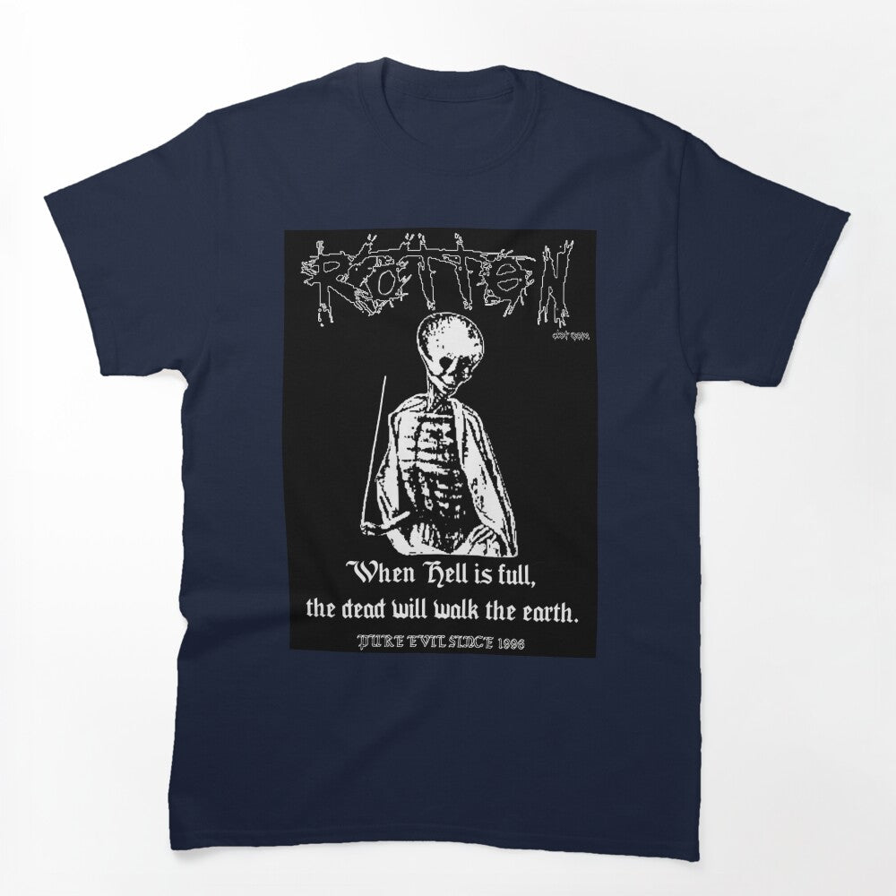 Rotten Dot Com Rotten Com Design Macabre Skeleton Morbid Shirt