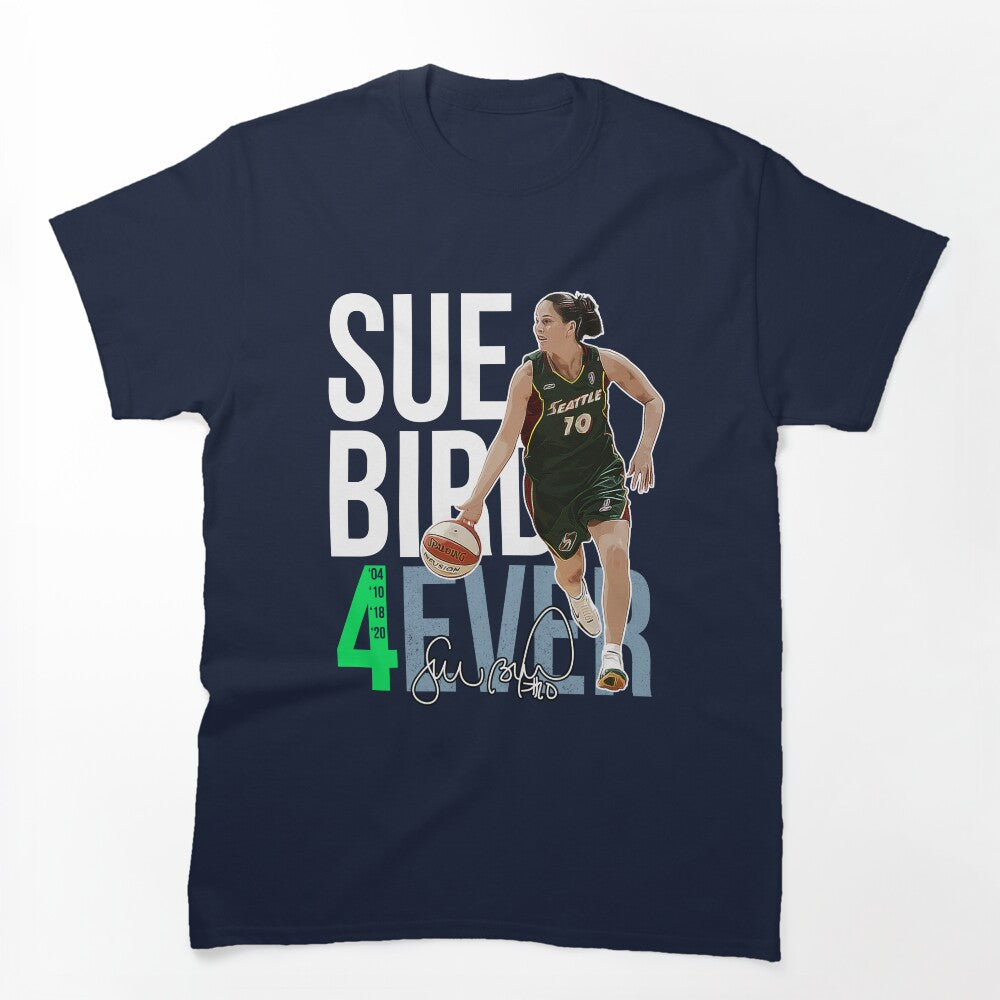 Sue Bird 4ever Legend Basketball 3000 Assists Signature Vintage Retro Shirt