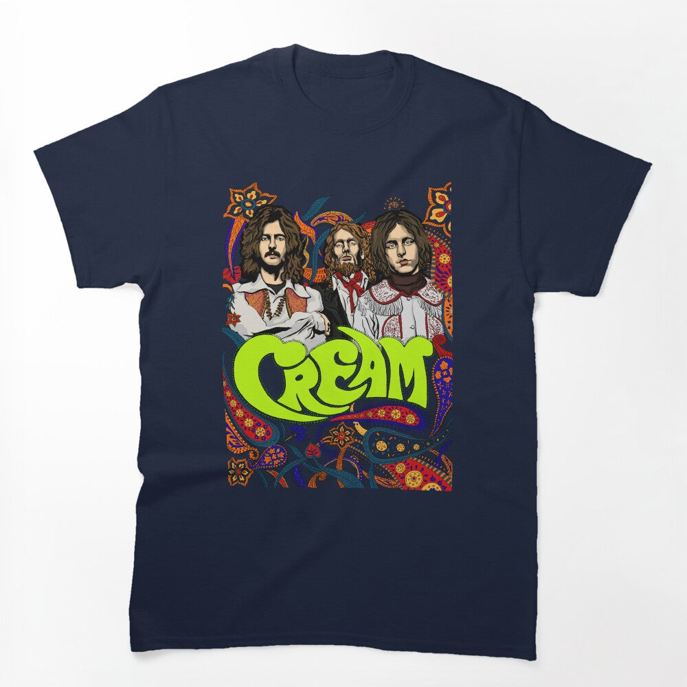 Cream Band No Background Shirt