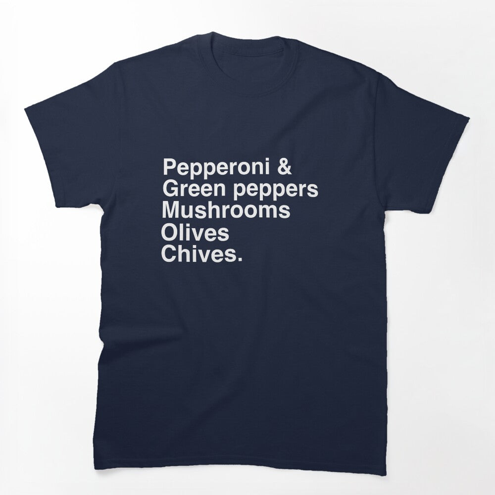 Pepperoni And Green Peppers Shirt