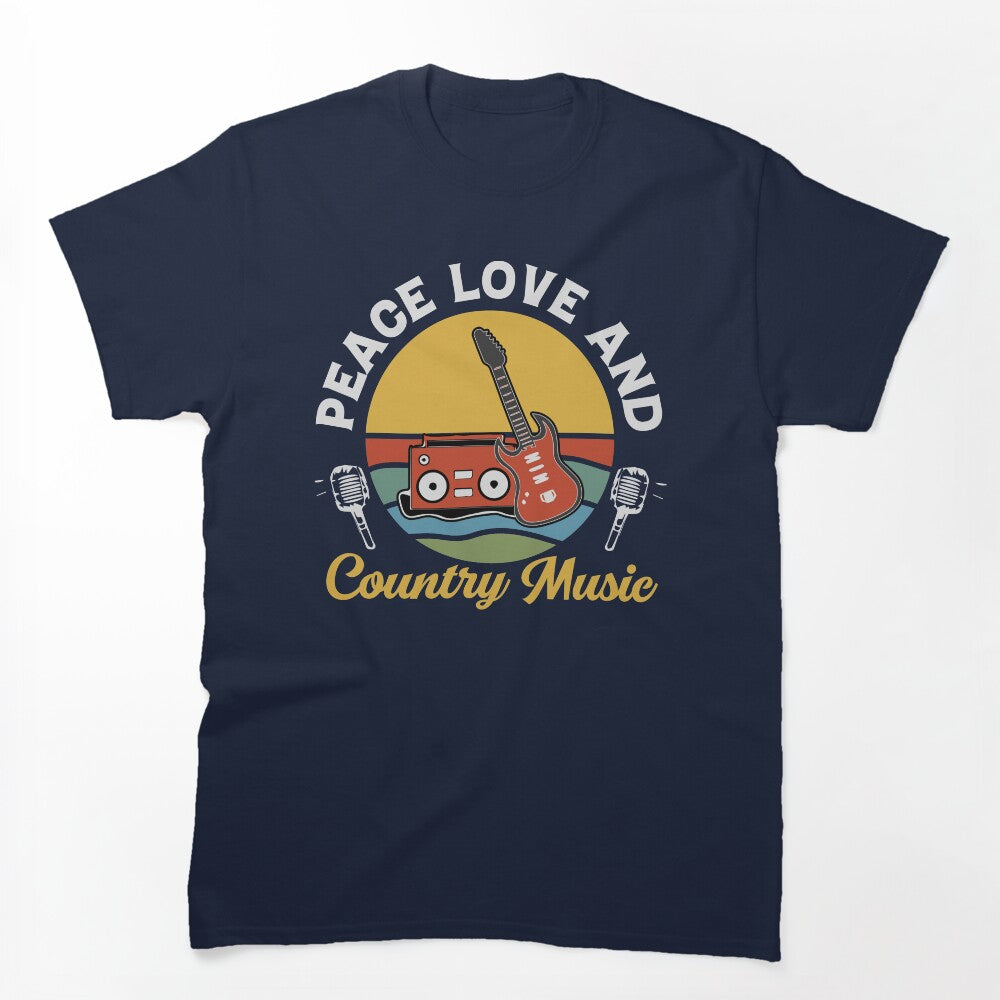 PEACE LOVE AND COUNTRY MUSIC COLLECTION Shirt