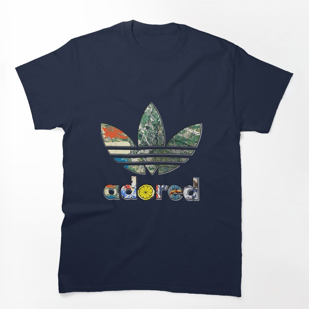Stone Roses Adored Madchester Abstract Logo Shirt