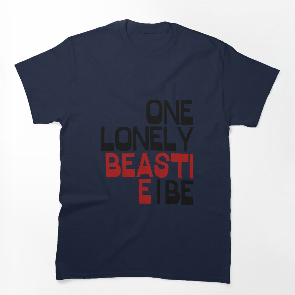 One Lonely Beastie I Be- Rap Lyrics Shirt
