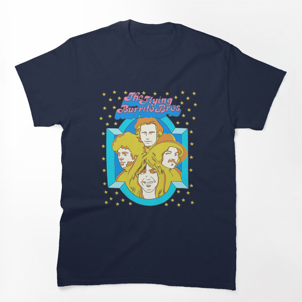 The Byrds Mr Tambourine - The Flying Band Burrito Bros Shirt