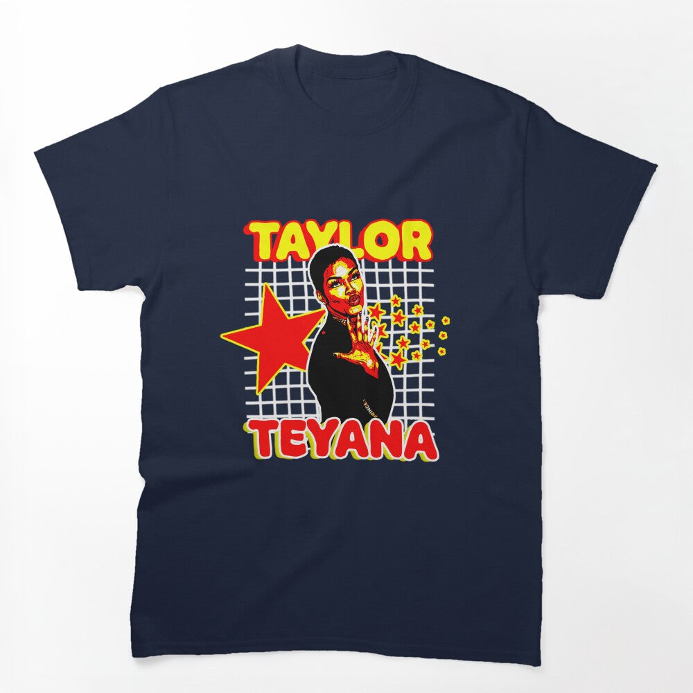 Teyana Taylor R&B Singer Glamorous Retro Fashion Shirt