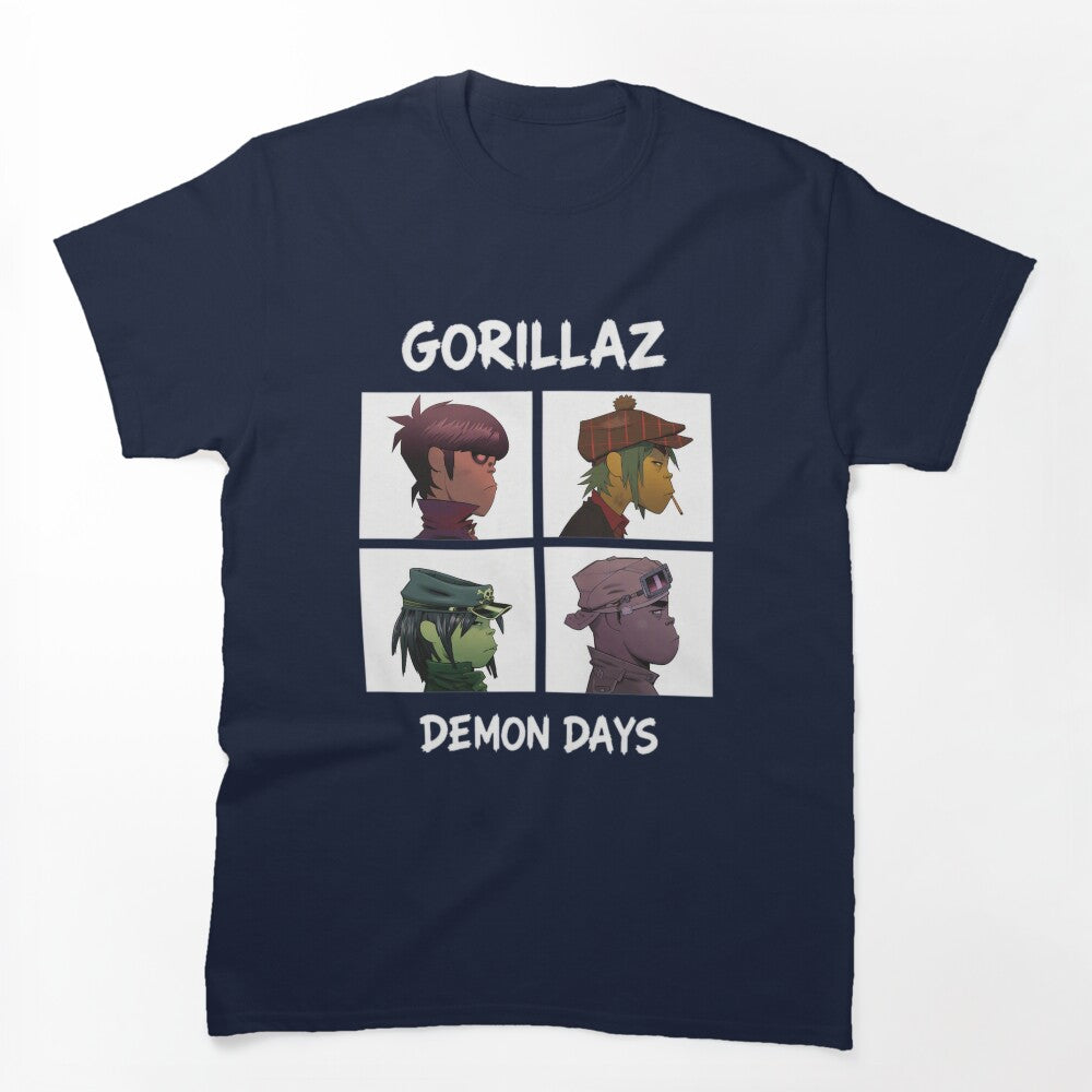 Gorillazs Demons Dayss Album Iconic Band Profile Shirt