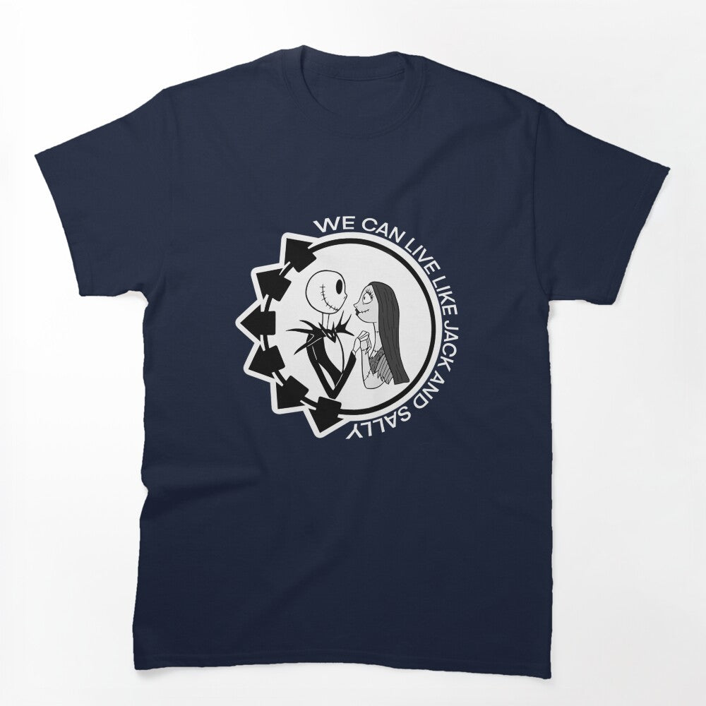 We Can Live Like Jack And Sally Blink Lyrics Shirt