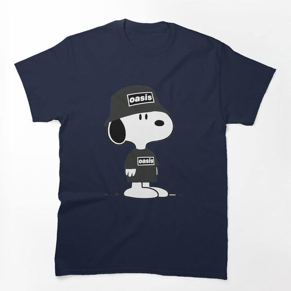 Snoopy O A S I S Band Shirt