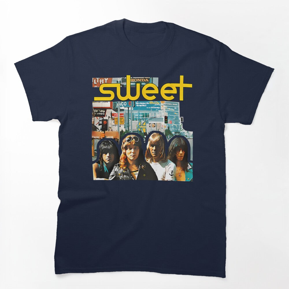 Sweet Glam Rock Band Shirt