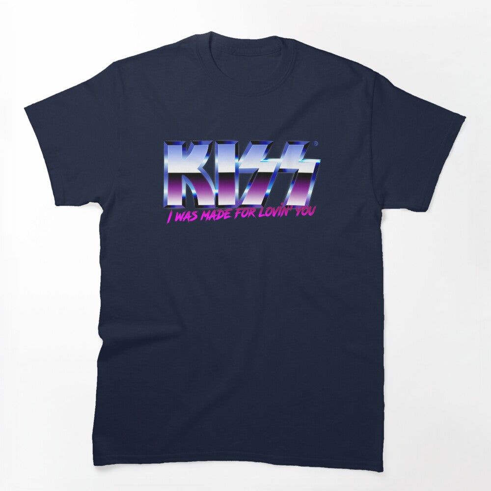 KISS - I Was Made For Lovin'you - Chrome Shirt