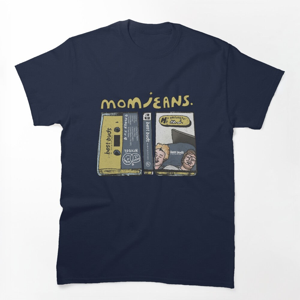 Mom Jeans Graphic Music Band Shirt