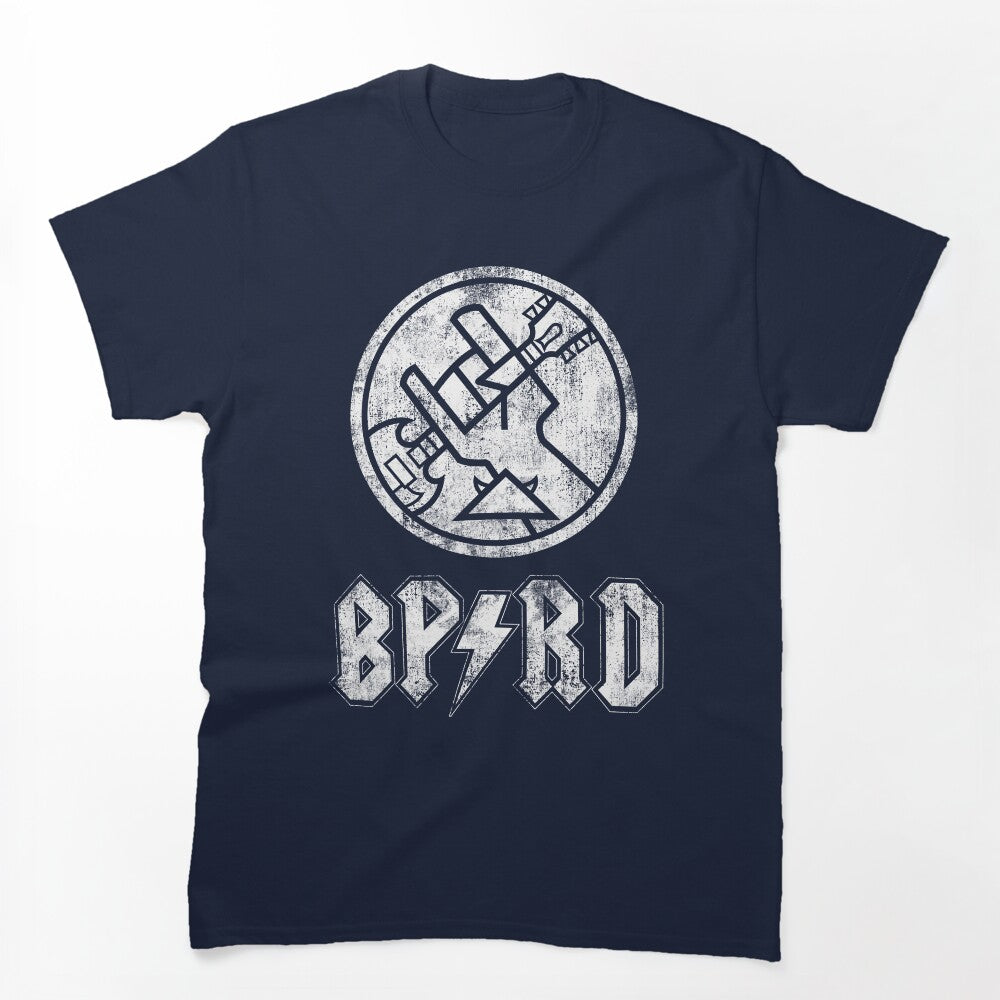 Bprd Rock Band White Version Shirt