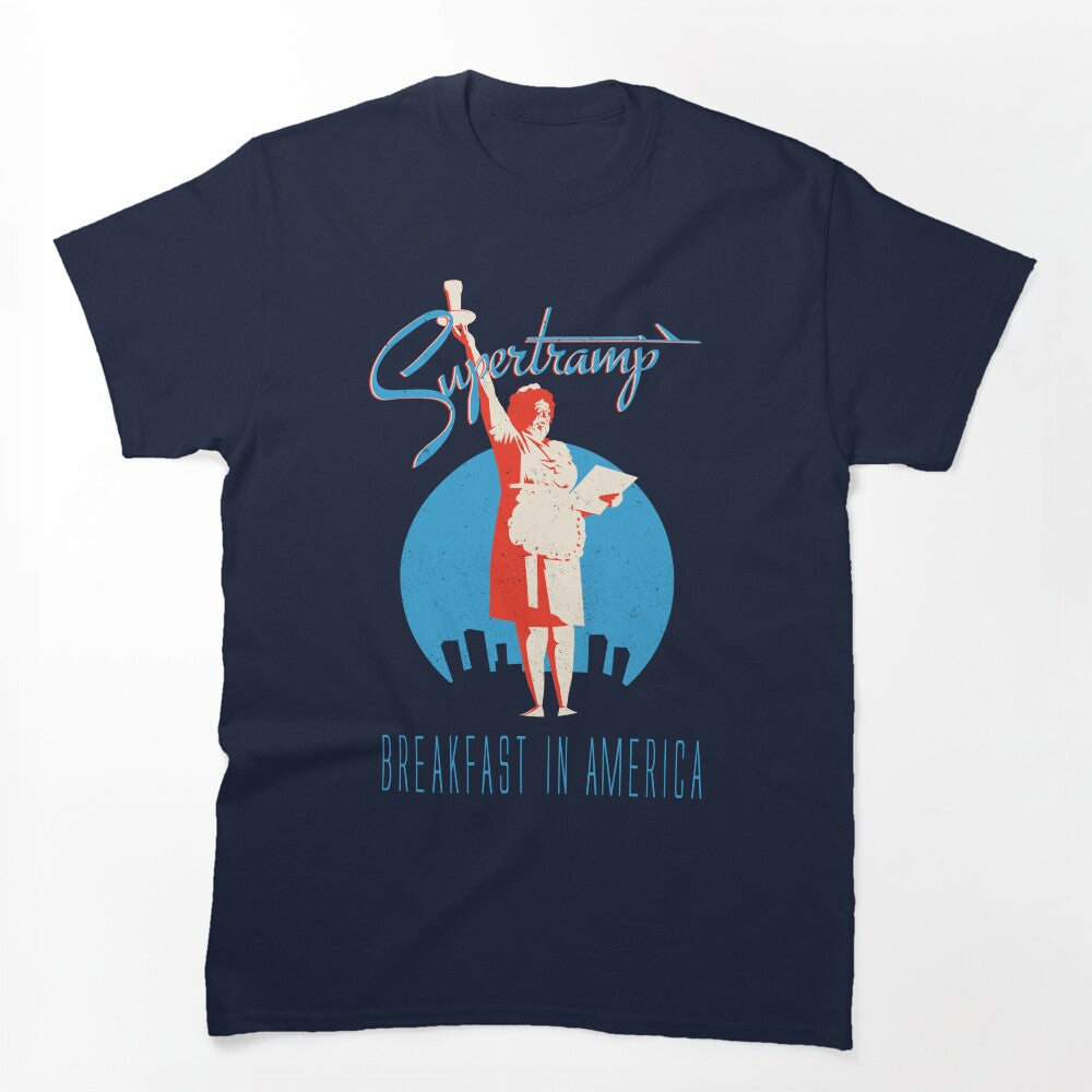 Supertramp Breakfast In America Clear Shirt