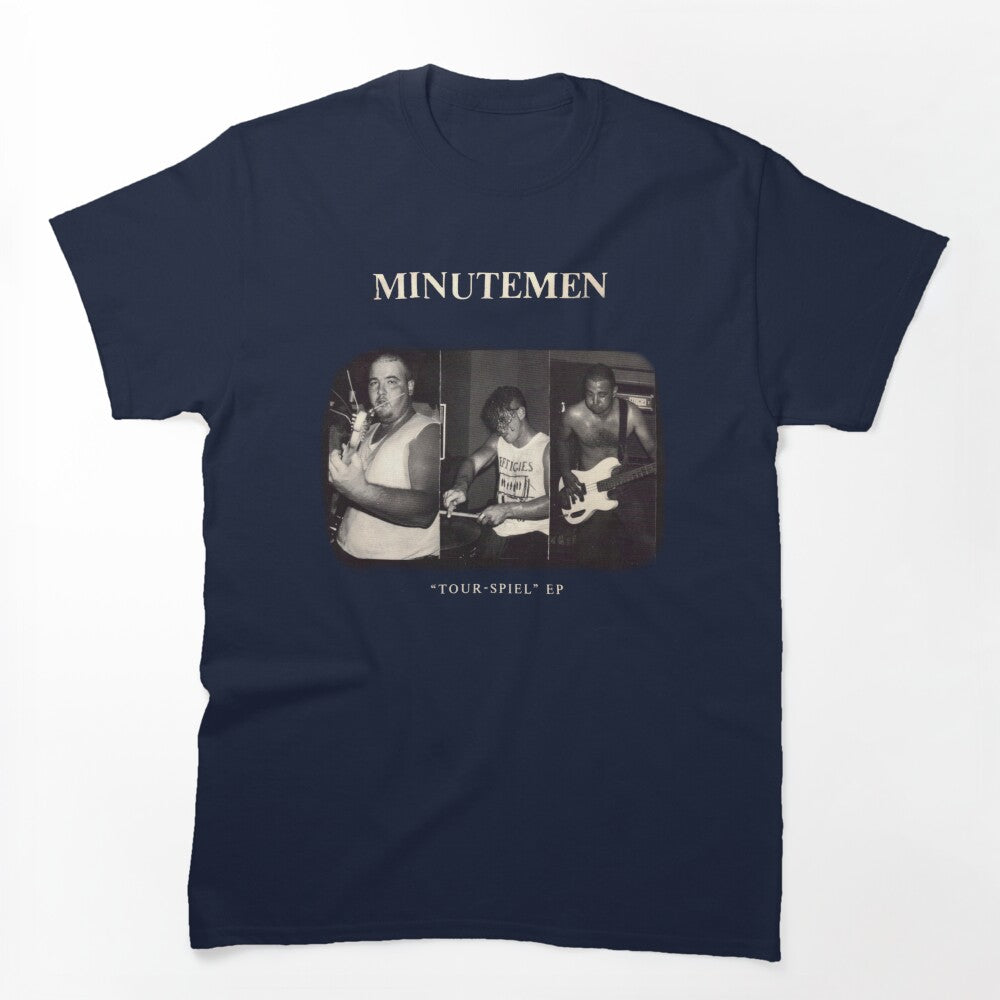 Retro Minutemen Punk Band Shirt