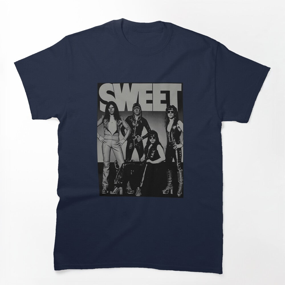 Sweet British Glam Rock Group Portrait Shirt