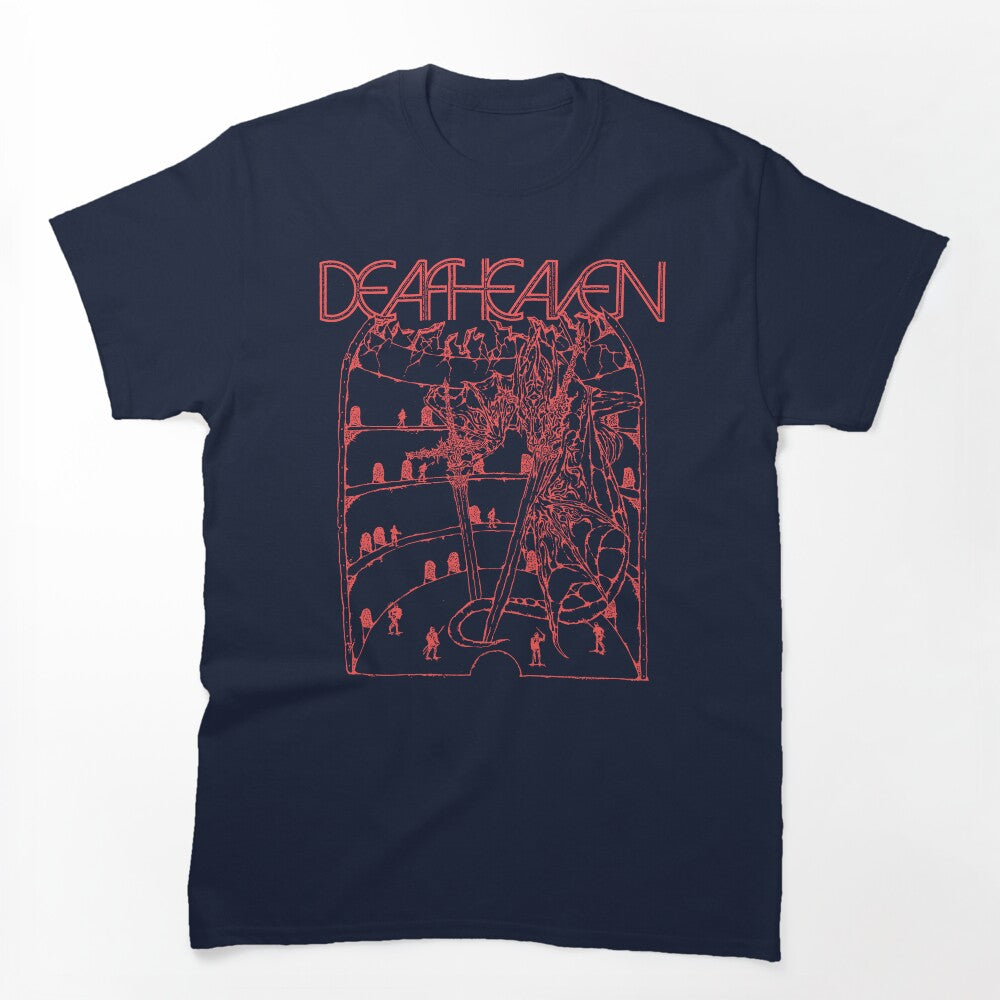 Red Silhouette Shoegaze Shirt