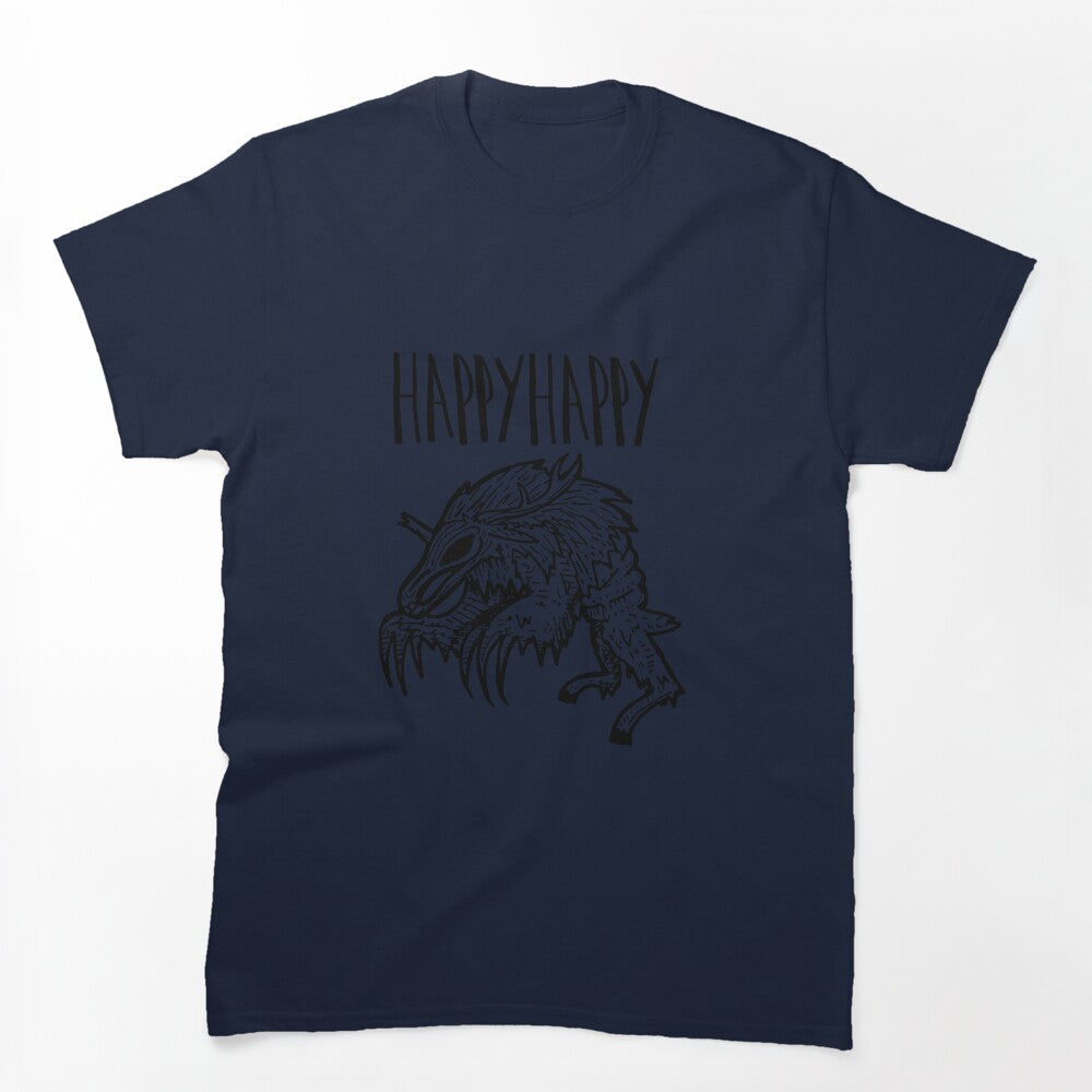 HappyHappy Wendigo Black Shirt